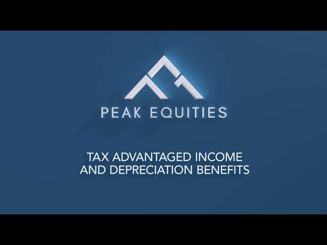 Tax Advantaged Income and Depreciation Benefits - Peak Equities | Commercial Property Syndicates