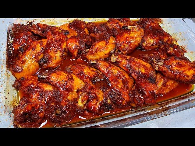 Easy oven baked chicken wings | full recipe