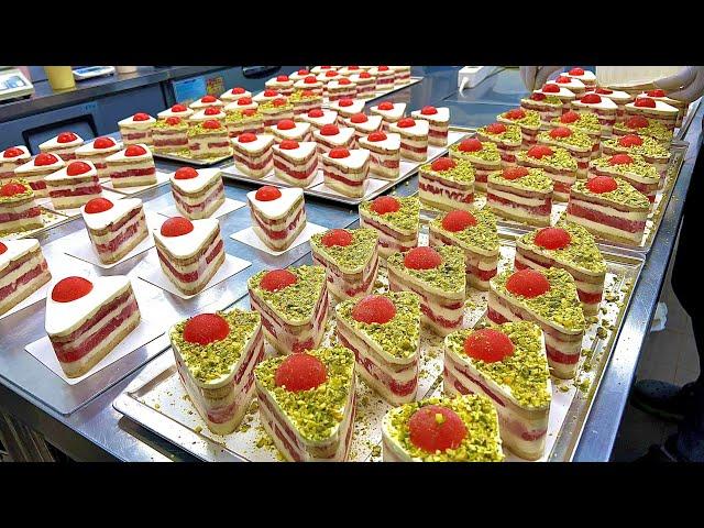 Special Cake! Wonderful Real Watermelon Cake Mass Production Process