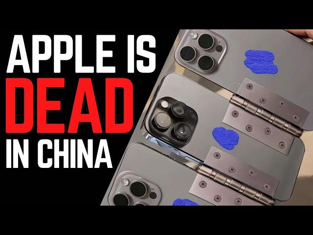 HUAWEI KILLED APPLE IN CHINA, NO MORE IPHONES!