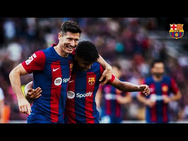 FC Barcelona 3-0 Rayo Vallecano: Lewandowski Scores & Pedri Is Back To His Best With A Brace!