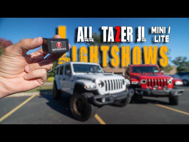 Eye-catching LightShows for your Jeep Wrangler or Jeep Gladiator - TaZer JL Mini/Lite