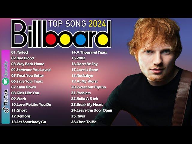 Ed Sheeran, Charlie Puth, The Weeknd, Taylor Swift, Rihanna, Adele - Billboard Top 100 This Week