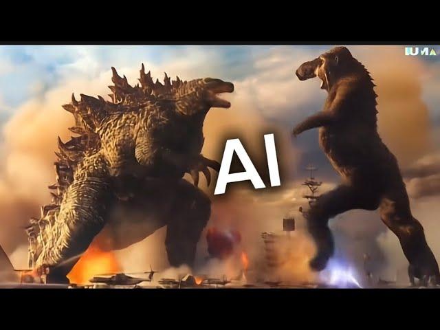 Ai Turns Godzilla Images into Videos (Pt 1)