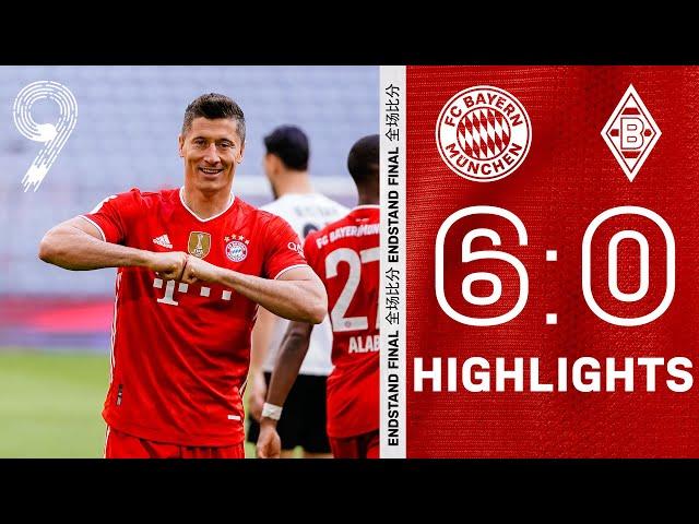 We are champions & Lewandowski approaches record! Highlights FC Bayern vs. Mönchengladbach 6-0