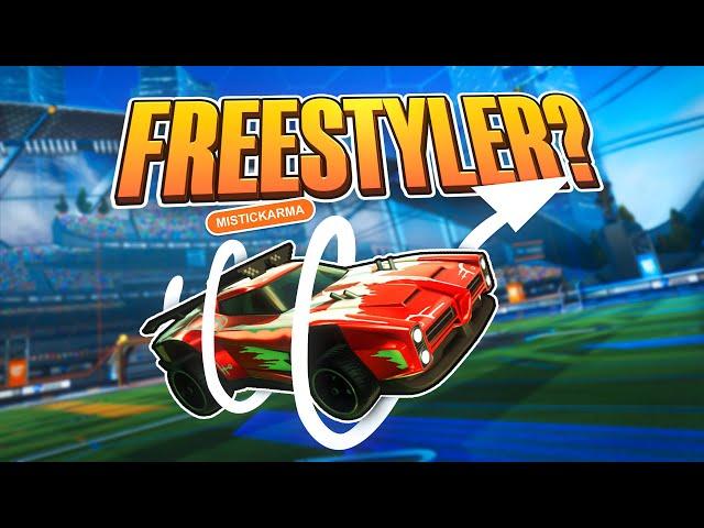 ME CONVIERTO EN FREESTYLER POR UN DIA Y MARCO MI MEJOR GOL! ROCKET LEAGUE