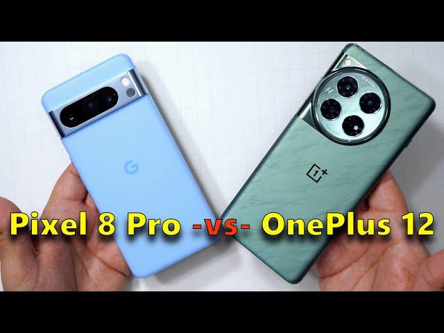 OnePlus 12 vs Pixel 8 Pro: Premium Price Tags