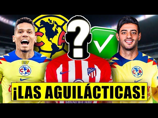 Los 6 RAROS FICHAJES que busca el AMÉRICA ante las BAJAS INESPERADAS ¡3 vienen DE EUROPA!