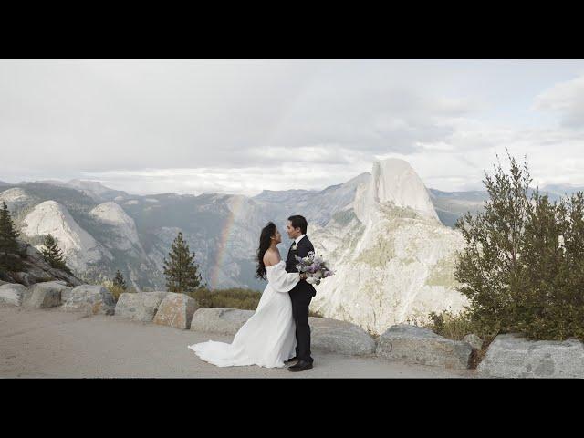 Rainbow Yosemite Adventure Elopement Video