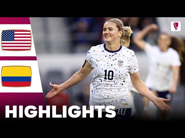 United States vs Colombia | Highlights | Concacaf W Gold Cup Women's Quarter Final 03-03-2024