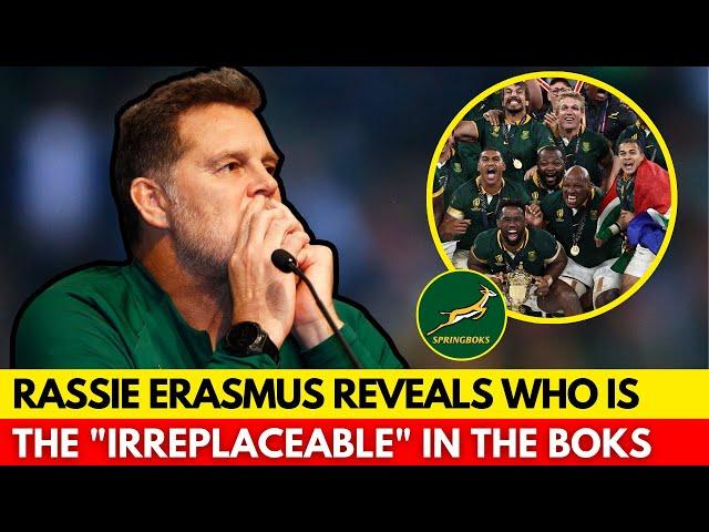 RASSIE REVEALS THE ONLY "IRREPLACEABLE" PLAYER IN THE SPRINGBOKS! | SPRINGBOKS NEWS