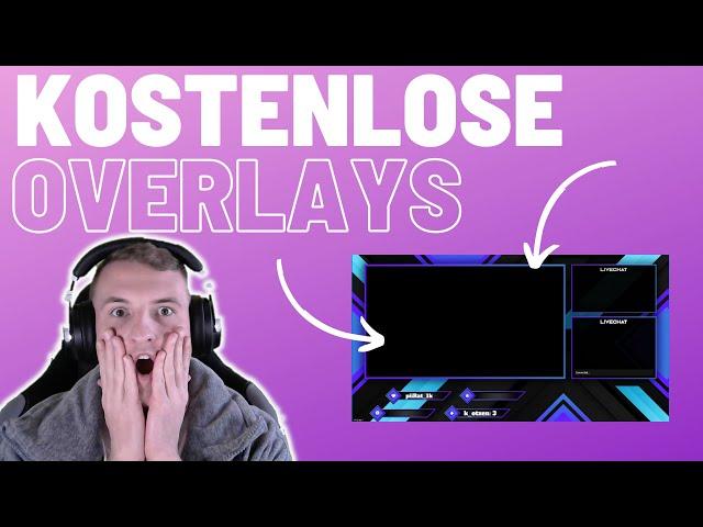 Kostenlose Stream Overlays für Twitch und Youtube / 2021