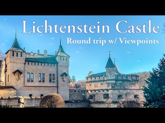 Lichtenstein Castle | Round Trip with Viewpoints | Swabian Alb | Germany