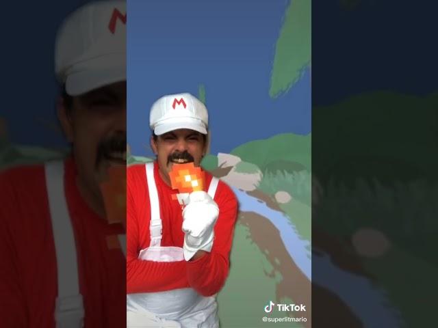 superlitmario: MARIO VS UNITITLED GOOSE GAME(Mario Red costume funny videos competition tiktok)