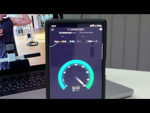 S23 Ultra 5G Indoor Speed Test