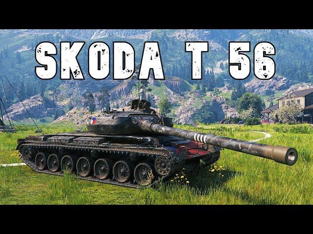 World of Tanks Škoda T 56 - 9 Kills 8K Damage