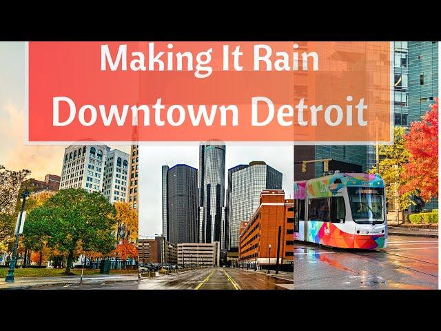 Timothy J Making It Rain In Detroit | Making Adjustments | Detroit Michigan