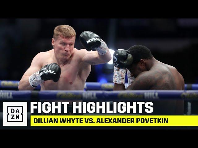 HIGHLIGHTS | Dillian Whyte vs. Alexander Povetkin