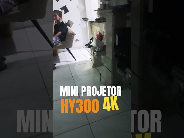 Mini Projetor  Hy300 HD 4k #projetores  # hy300