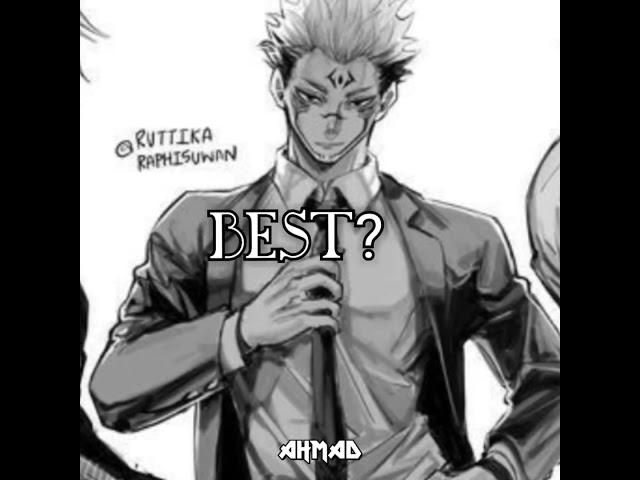who is the "BEST" | Sukuna&gojo&toji edit 4k | #jjk #jjkedit #gojosatoru