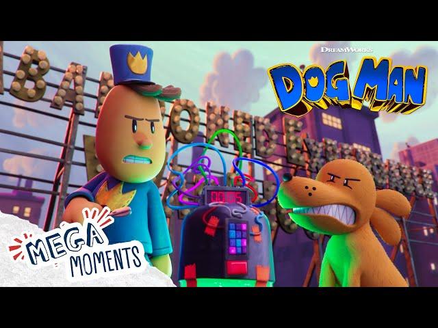 The Tricky Explosion! | Dog Man | Extended Preview | Movie Moment | Mega Moments