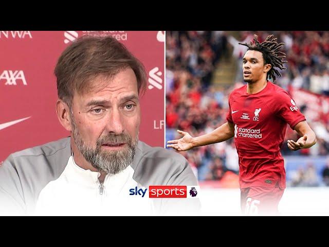 'Why do we have this discussion?!' | Klopp backs Trent Alexander-Arnold after Gary Neville criticism