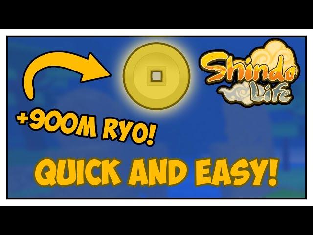 The *QUICKEST* and EASIEST Way To make MILLIONS Of Ryo in Shindo Life!