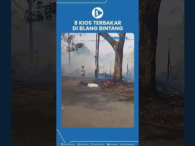 Si Jago Merah Hanguskan Delapan Kios di Blang Bintang