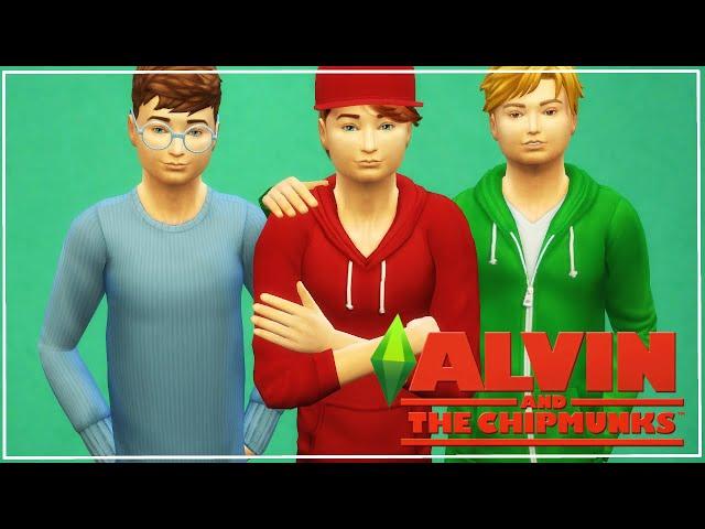 Alvin and the Chipmunks/Chipettes || The Sims 4 Create-a-Sim