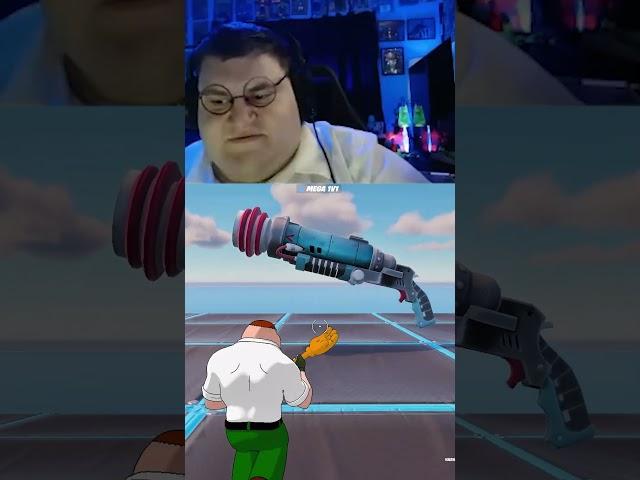 Peter Griffin shows SECRET LASER Gun in Mega 1v1 