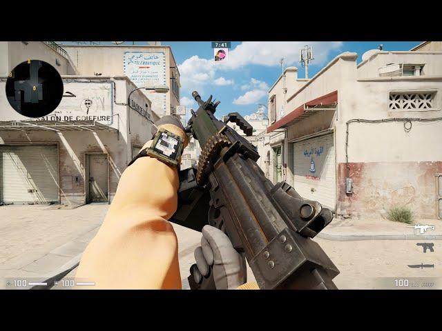 CS:GO Negev with COD: MW animations