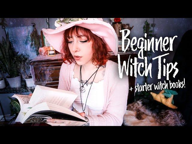 Beginner Witch Tips + Book Recs!