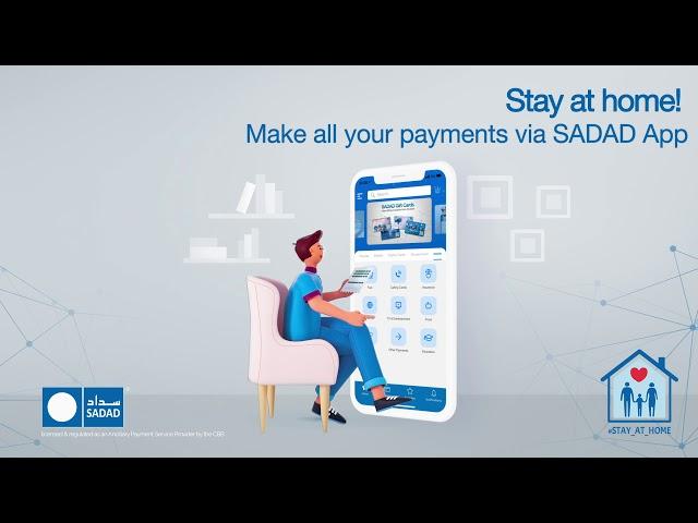 Make all your payments via SADAD application