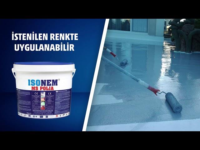 ISONEM MS POLIA - Çatı ve Teras Mükemmel Su Yalıtımı