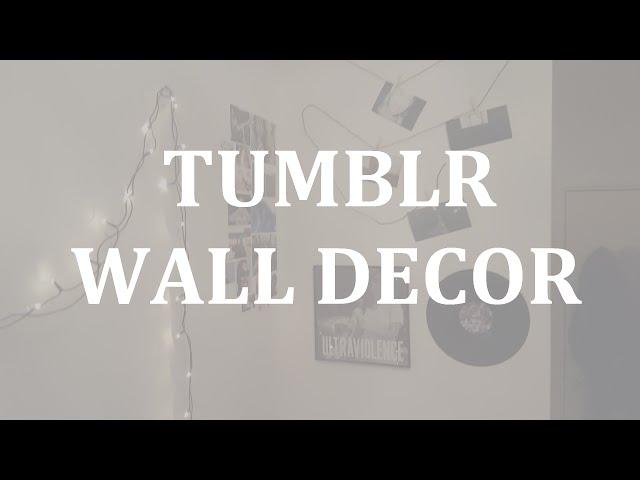 TUMBLR WALL DECOR