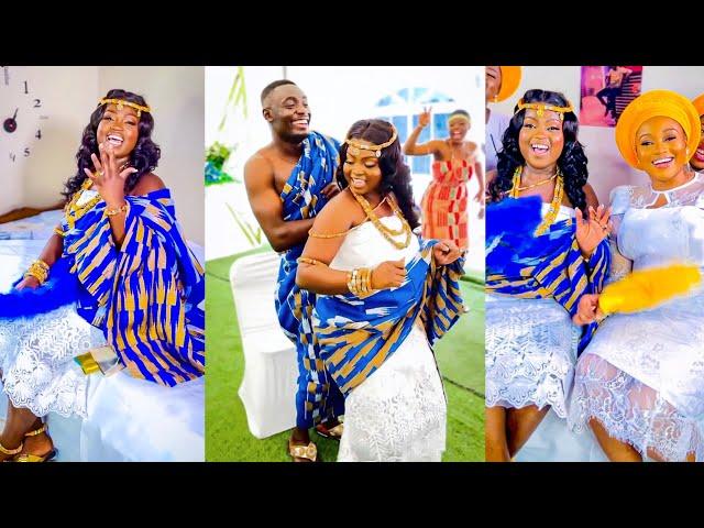 BRIGHT & THERESA'S GHANAIAN TRADITIONAL WEDDING || A MUST WATCH GHANAIAN TRADITIONAL WEDDING