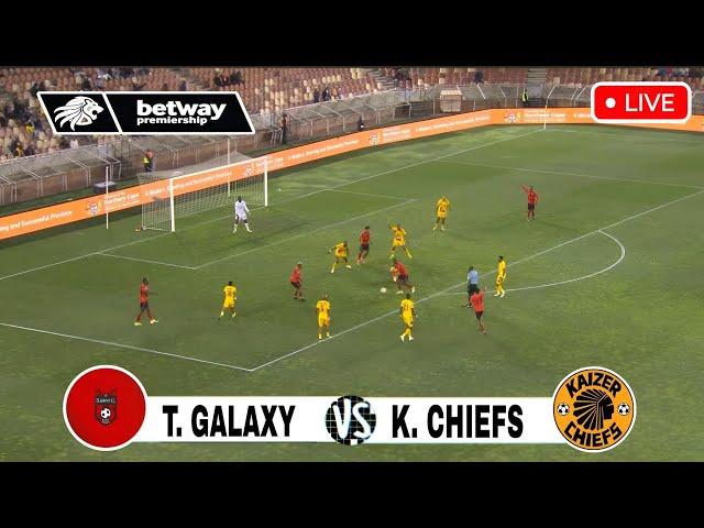 LIVE; Ts galaxy vs Kaizer Chiefs| Betway premiership live match full analysis| Watch along side .