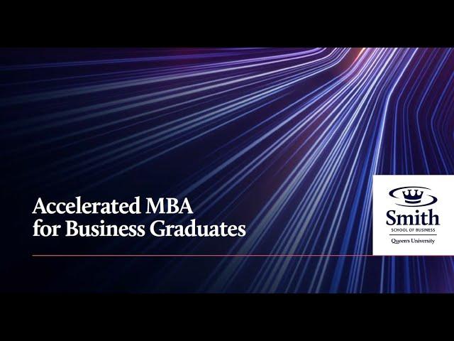 Accelerated MBA Information Session - Meet the Director & Barry Cross | July. 4, 2023