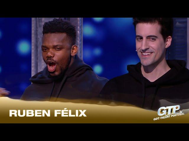 O Ruben Félix fez magia e o Gilmário Vemba apareceu no palco do GTP!| Galas|Got Talent Portugal 2024