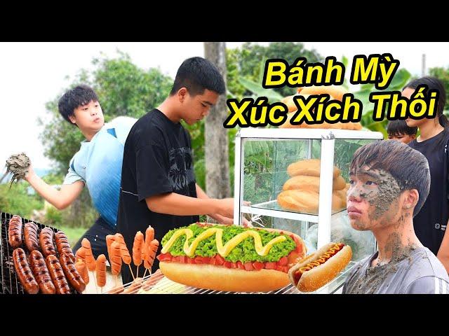 Trẻ Trâu Khởi Nghiệp Quán Bánh Mỳ Kẹp Xúc Xích " THÚI " Bị Anh Thám Tử Mời Lên Phường | TQ97