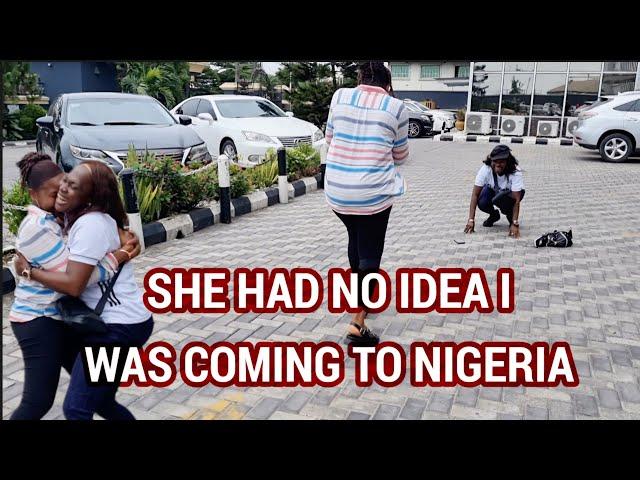 Emotional Prank - I Travelled from the UK  To Nigeria  To Surprise My Kid Sister