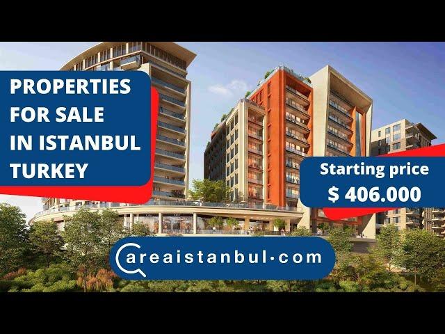 Installment houses for sale in Turkey, City center apartment in Istanbul