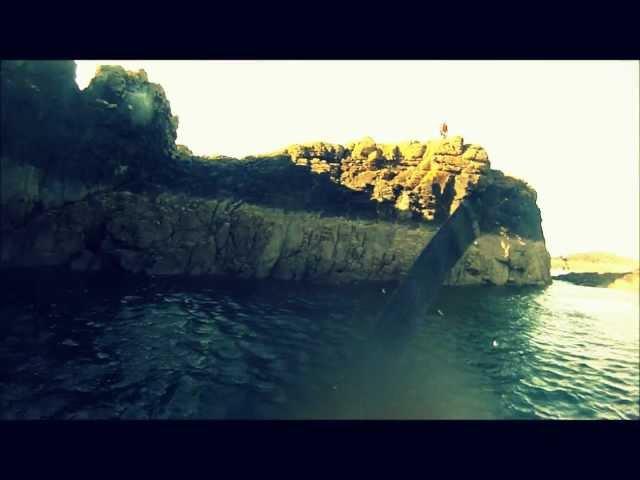 Coasteering jumps (gopro HD)