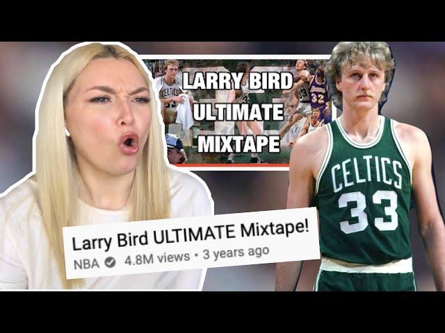 New Zealand Girl Reacts to LARRY BIRD ULTIMATE MIXTAPE!!!