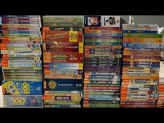 My Complete Nickelodeon DVD and Blu-Ray Collection 2020 Update