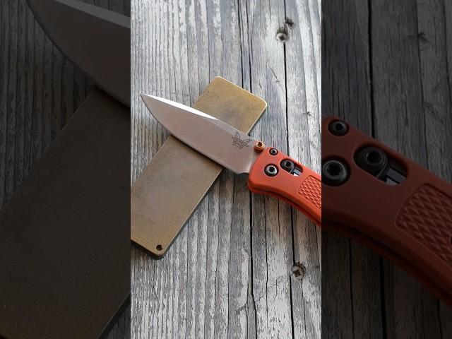 how to sharpen a pocket knife in 60 seconds