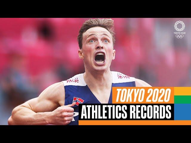 Every Athletics World & Olympic RECORD at #Tokyo2020!