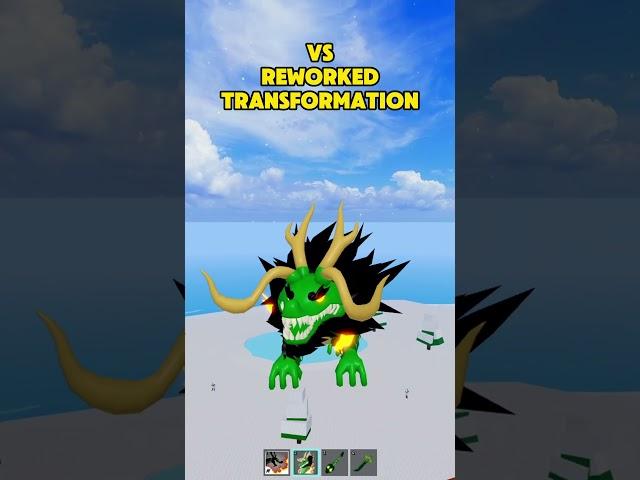 New Dragon Transformation Rework in Here - Blox Fruits