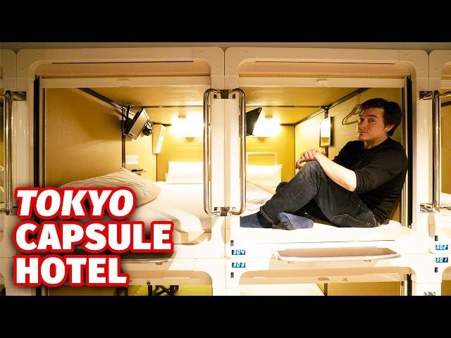 Staying at a Tokyo Capsule Hotel