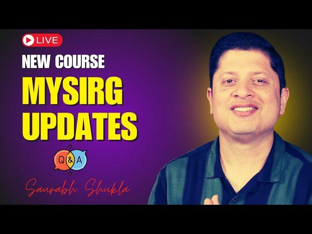 Learn Java Collection API in Depth | MySirG Sunday LIVE